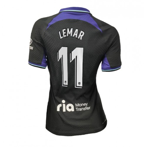 Fotbalové Dres Atletico Madrid Thomas Lemar #11 Dámské Venkovní 2022-23 Krátký Rukáv